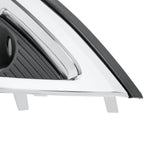Fog Light Bezel Cover Trim Front Left Black Chrome For Chevy Traverse 2013-2017