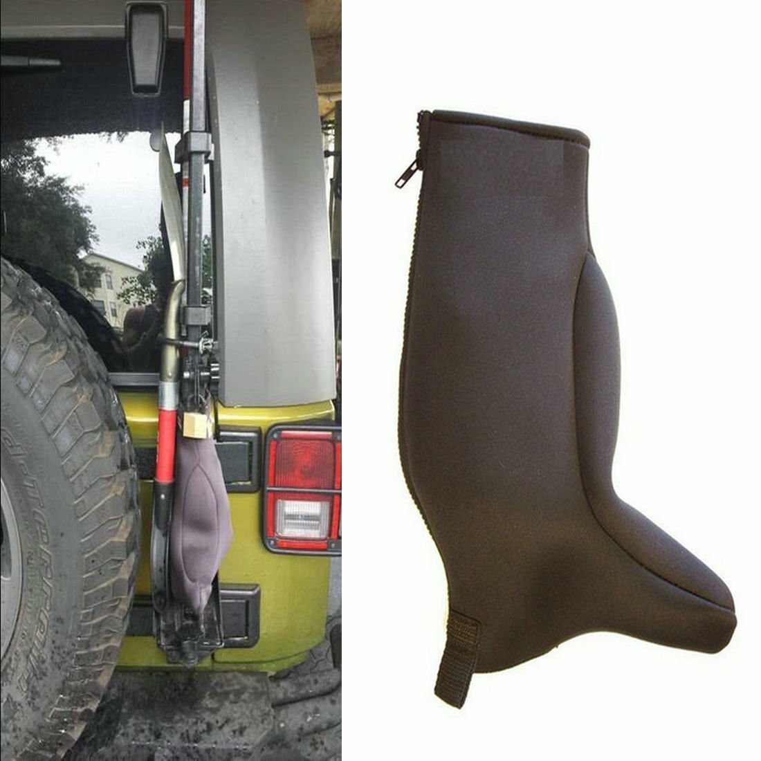 Black Hi-Lift Jack ARB(NJC) Neoprene Jack Cover Jack Accessory Treme Potector