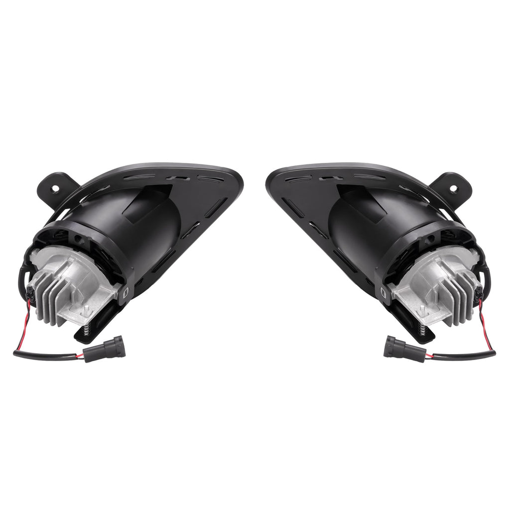 For 2015-2023 Dodge Charger SRT LED Fog Lights Driving Lamp w/Bracket Wiring Set