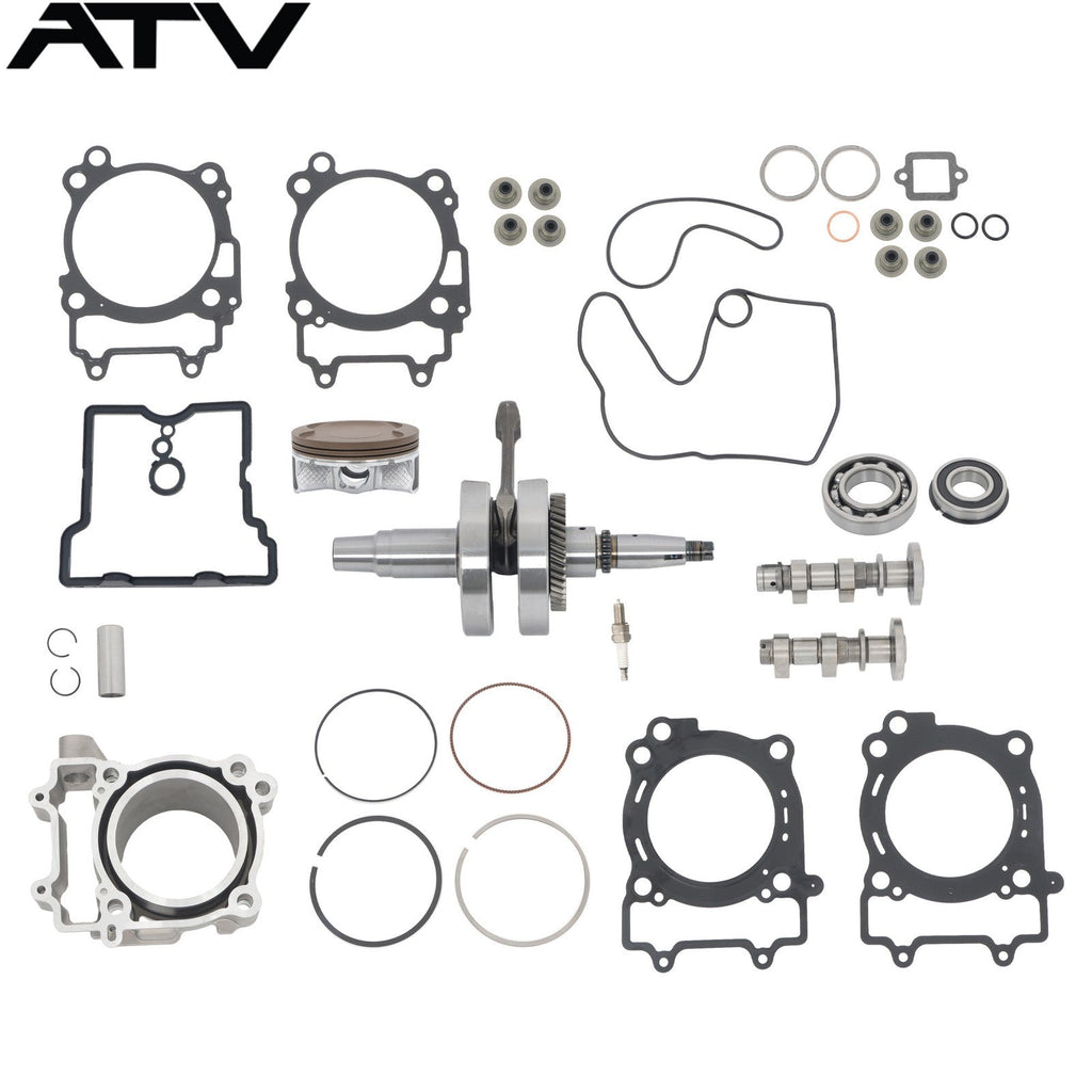Complete Engine Rebuild Gasket Set crankshaft cylinder For Polaris RZR 570 12-16