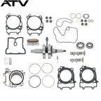 Complete Engine Rebuild Gasket Set crankshaft cylinder For Polaris RZR 570 12-16