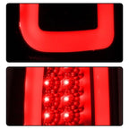 Black For 1997-2003 Ford F150 99-07 F250 F350 SD LED Tube Tail Lights Brake Lamp