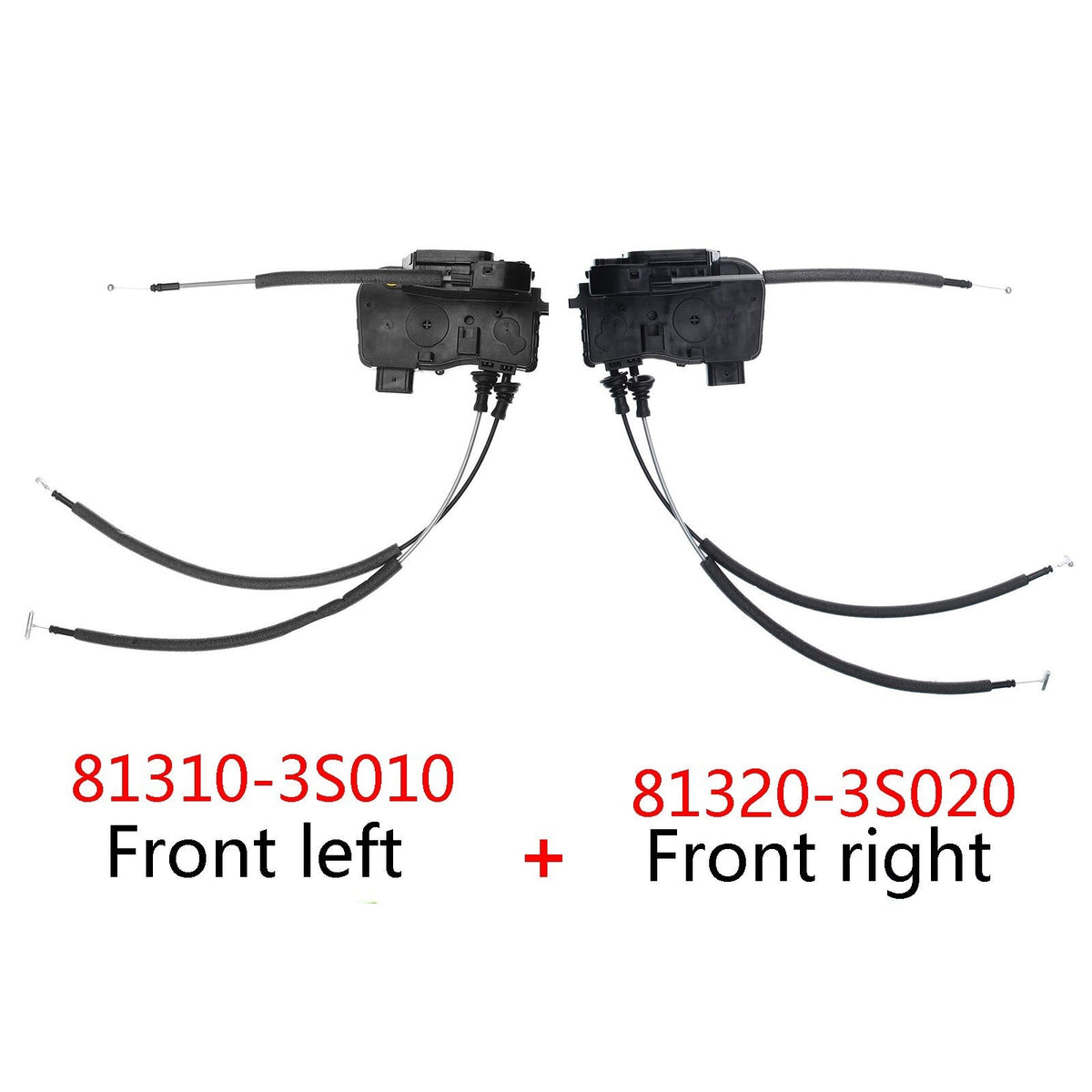 2Pcs Door Lock Latch Actuators for Hyundai Sonata 2011-2015 Front Left & Right