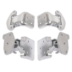 Door Hinges Upper&Lower For 1971-1974 Dodge Charger Coronet Plymouth GTX Silvery