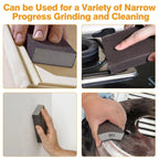 18pcs Drywall Sanding Sponge Set Wet Dry Foam Sand Paper Blocks Pads 60-220 Grit