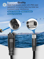 MKR-US2-1 Universal Sonar 2 Adapter Cable for 1852061 Garmin GPSMAP Fishfinder