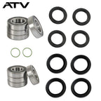 Front Rear Wheel Bearings Seals Kits For Yamaha Rhino 450 660 700 93106-42800-00