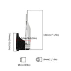 Pair Billet Quick Hood Hinge Release Latch Kits For HONDA CIVIC EK 1996-2000