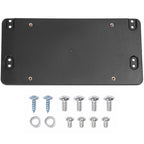 For Mercedes-Benz AMG Rear License Plate Bracket Mount Tag Holder +10 Screws