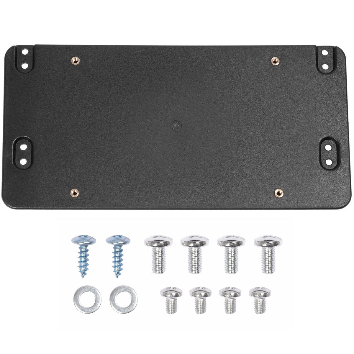 For Mercedes-Benz AMG Rear License Plate Bracket Mount Tag Holder +10 Screws