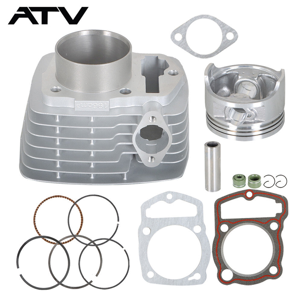 For HONDA CBF200 XR200 XL200 after 1986 Top End Cylinder Piston Rings Kit 200cc