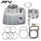 For HONDA CBF200 XR200 XL200 after 1986 Top End Cylinder Piston Rings Kit 200cc