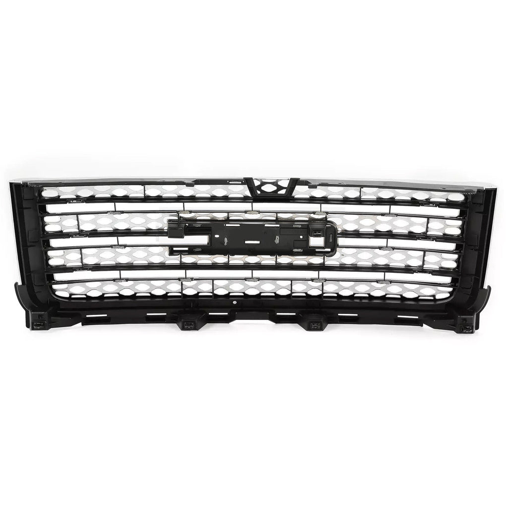 Front Upper Honeycomb Grille Chrome For GMC Sierra 2500/3500 HD 11-14 #20966057