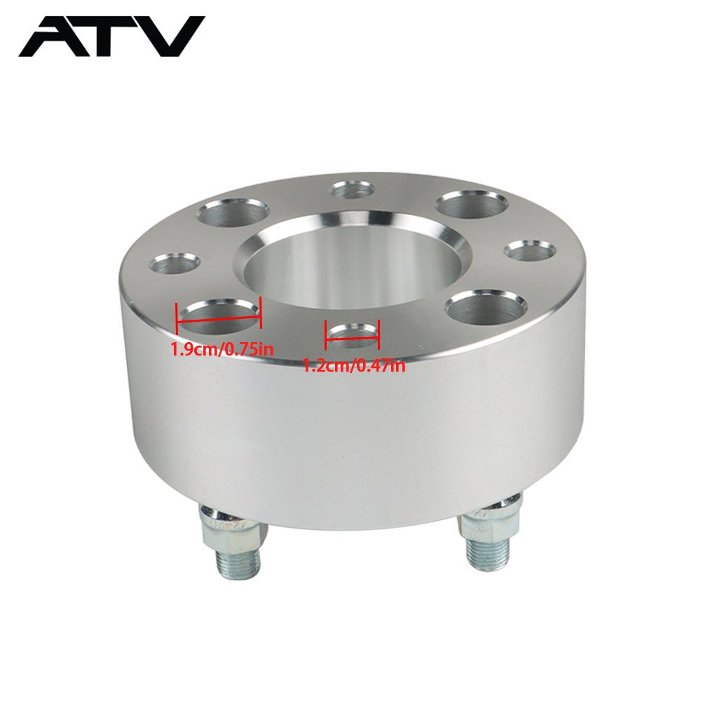2× 2 inch 4x4 Wheel Spacers Adapters For Golf Cart  GO Club Car 1/2"x20 Studs