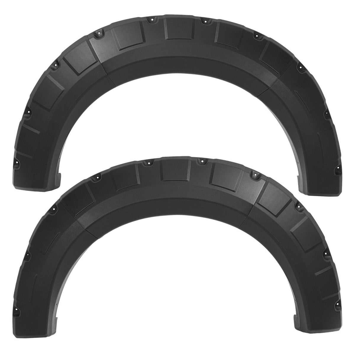[4PCS] Pocket Riveted Wheel Fender Flare For 2009-2014 Ford F150 F-150 Styleside