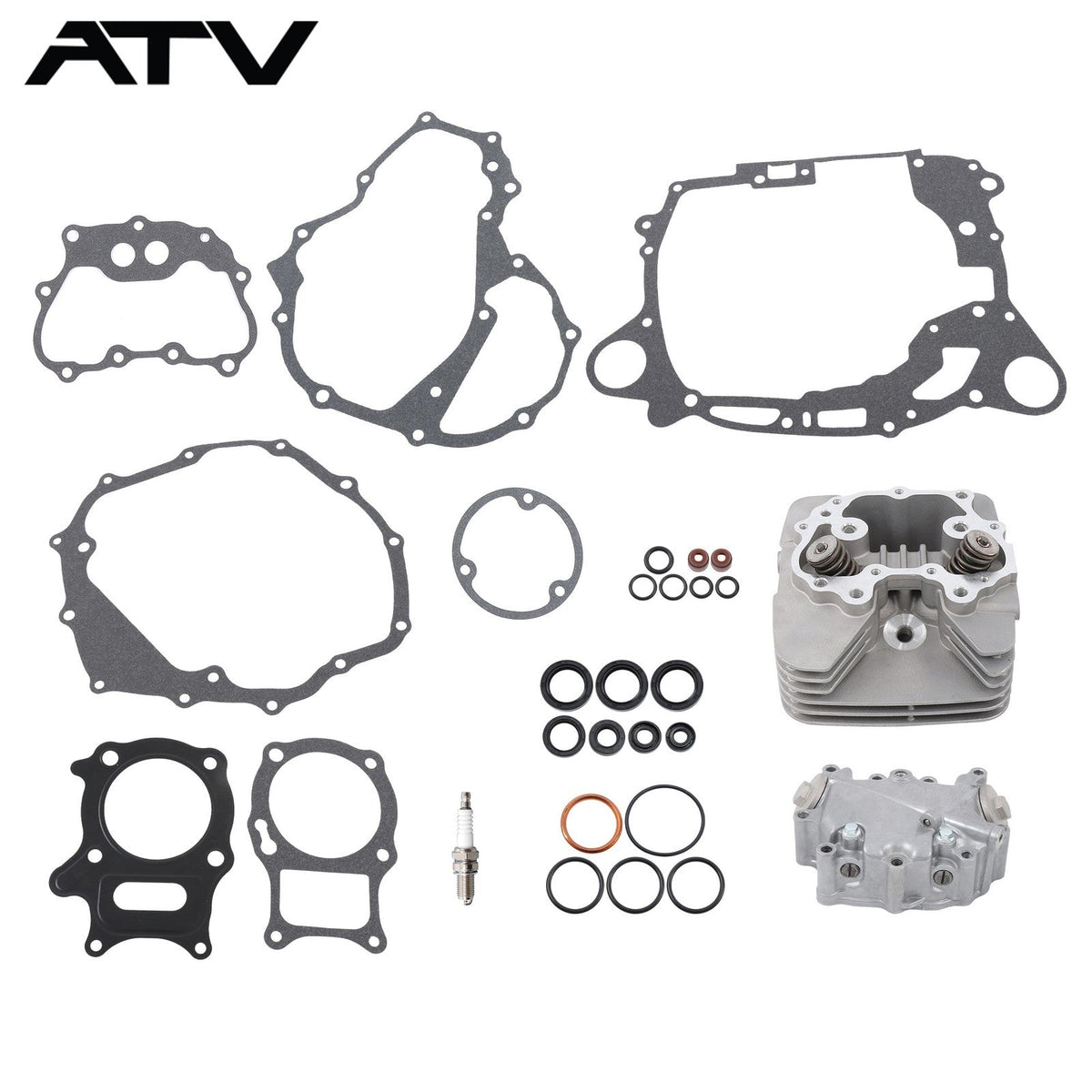Cylinder Head & Cover Gaskets For HONDA TRX250 TRX250EX SporTrax 250 2X4 2002-14