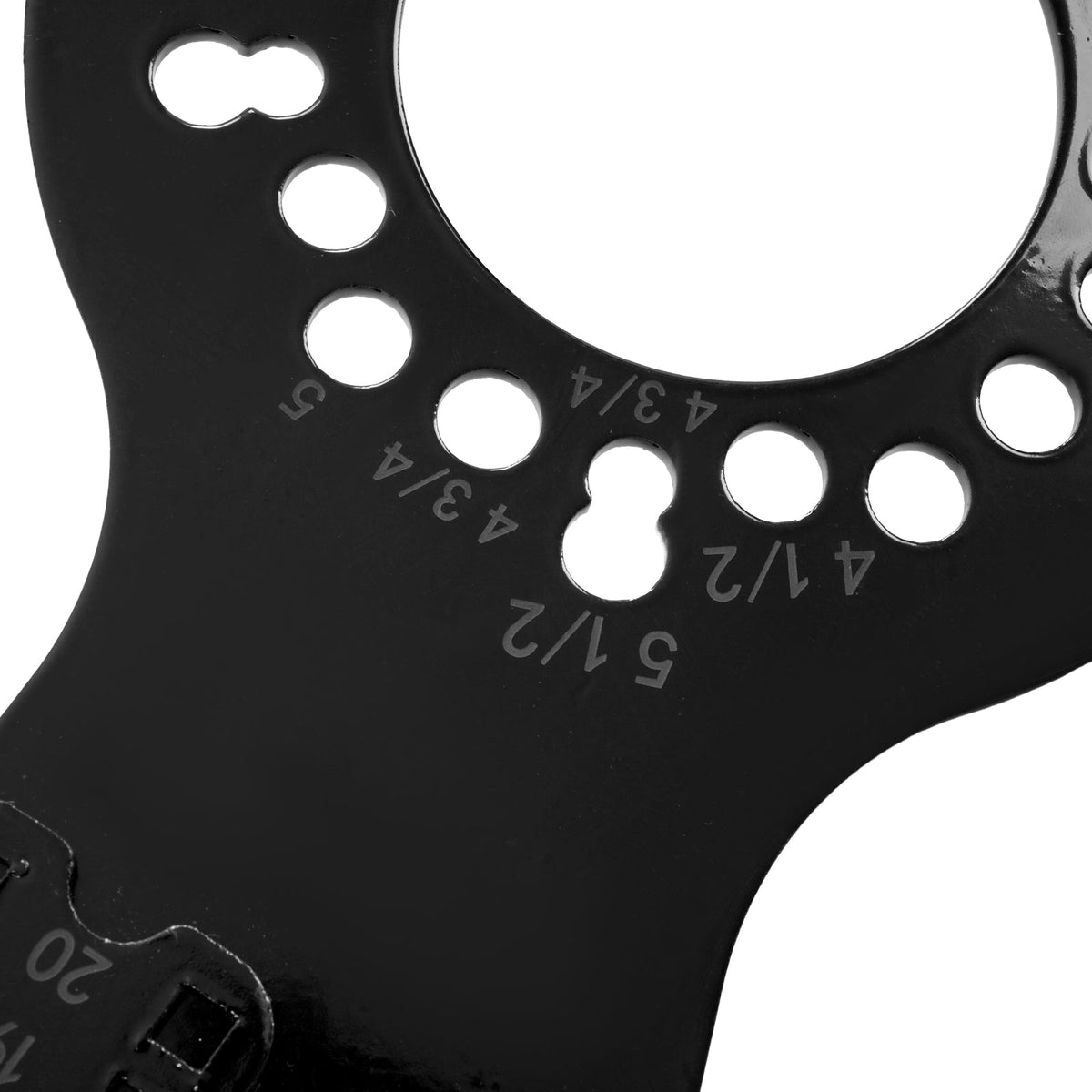 5-Lug Pattern 14"-22"Wheel Fitment Simulator Tool Tire Size For Measuring Mockup