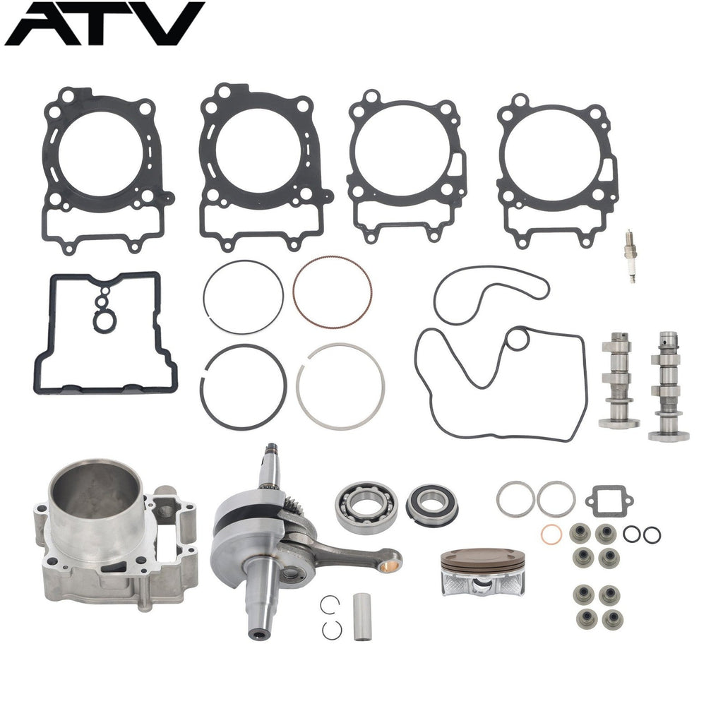 Complete Engine Rebuild Gasket Set crankshaft cylinder For Polaris RZR 570 12-16