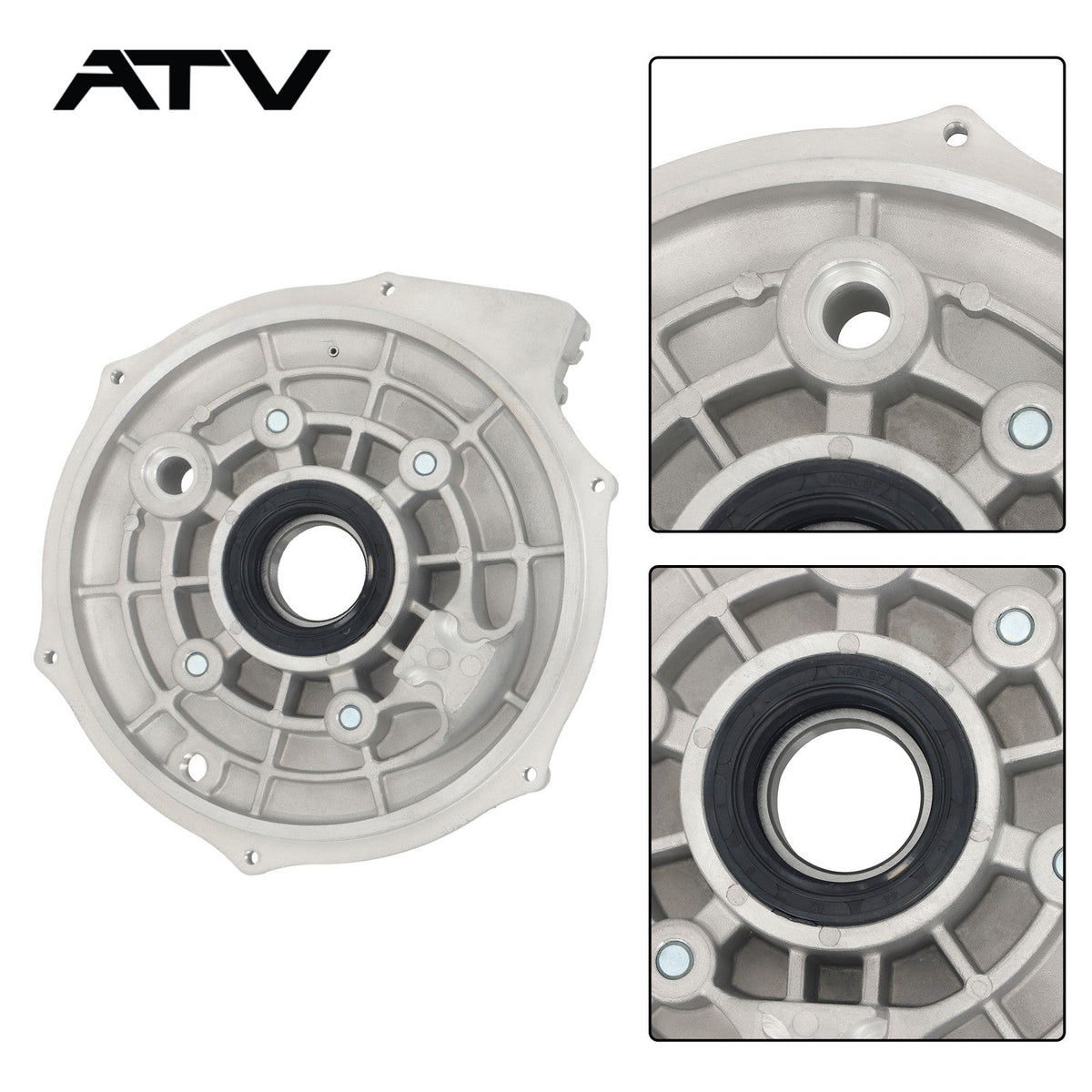1988-2000 For Honda TRX 300 2x4 4x4 Fourtrax ATV Rear Wheel Brake Drum