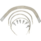 40140 Engine Ground Strap Kit for Most Car Starter Chassis Body 14" 1/0 AWG 11"