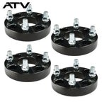 4pcs 1" 4x4 Black ATV Wheel Spacers For Golf Cart  GO GO Club Car 4x101.6mm