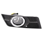Pair Fog Lights w/Bezel Bumper Lamp Cover For Cadillac SRX 2010 - 2016 2015