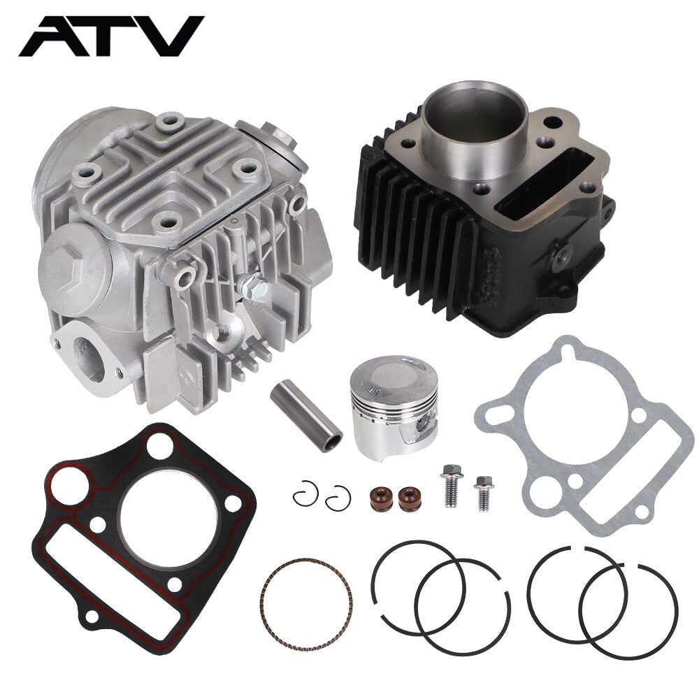 Top End Rebuild Kit Cylinder Head Piston For Honda TRX90 Sportrax 90cc 1993-2005