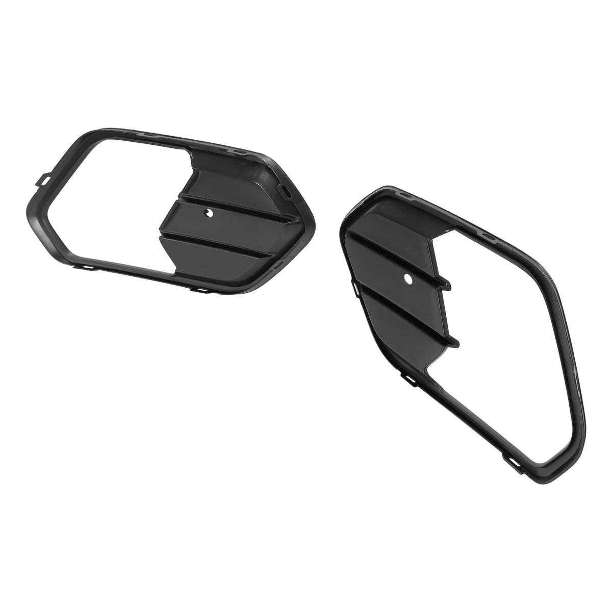Pair Bumper Fog Light Cover Bezel For Ford Escape Kuga 2017 2018 2019 Left+Right