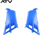 Blue Exterior Cover Radiator Grill plus Tank Side Shield For Yamaha Banshee 350