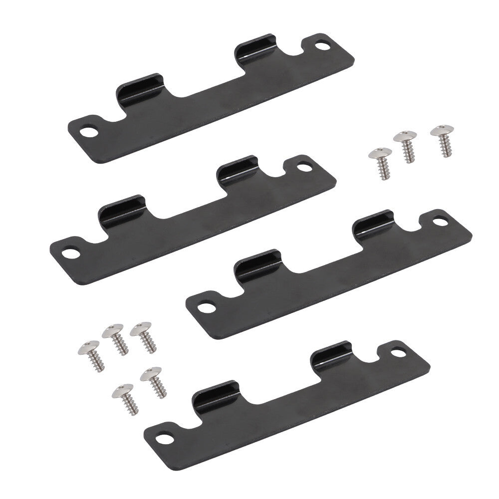 Tail Gate Tailgate Hinge Plates & Screws For Yamaha Rhino 700 YXR700 2008-2013