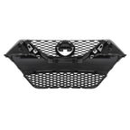 For Nissan Maxima 2016-2018 2017 Front Upper Grille Full Gloss Black Grill