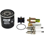 Maintenance Service Kit w/ Spark Plug & Fuel Filter for Kohler Marine 6EF