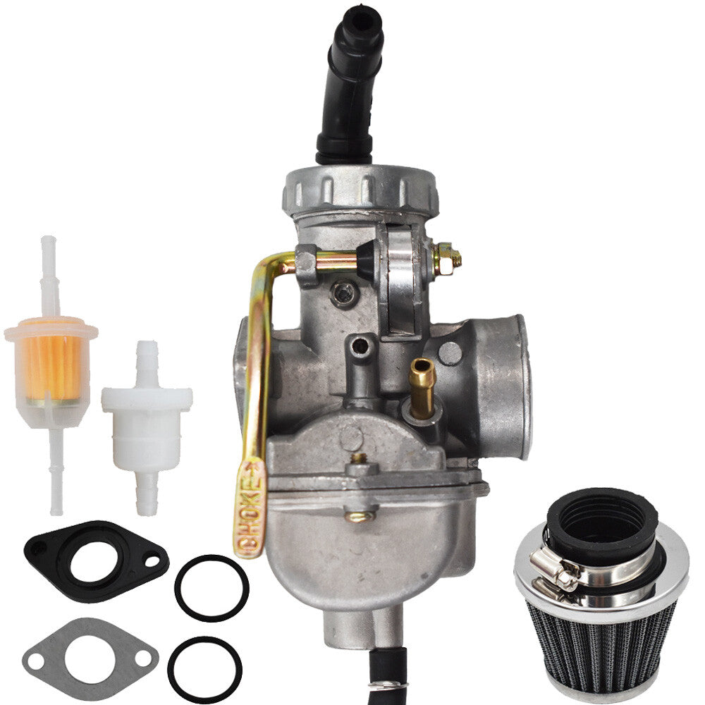 PZ20 Carburetor For 49cc 70cc 90cc 100cc 110cc 125cc Coolster NST Chinese ATV