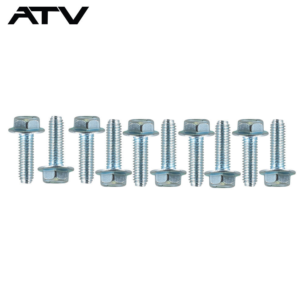 For All Polaris General Ranger RS1 RZR 20 Pcs UTV Skid Plate Washer Bolt