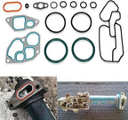 Oil Cooler Mounting Gasket Kit for International 1993-1997 DT466E 1823182C95