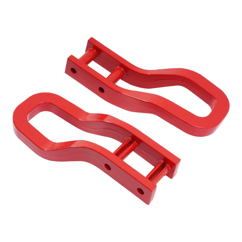 Pair Red Tow Hooks Kit #84513877 For Chevrolet Silverado 2500 HD 3500 HD 20-2026