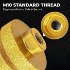 M10 Thread Diamond Core Stepped Pagoda Drill Bit Multi-Layer Conical Hole Opener