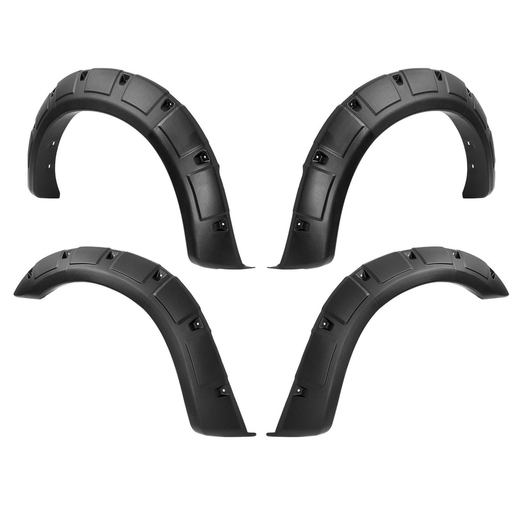 4PC Fender Flares For 1993-2011 Ford Ranger Pocket Rivet Style Not For FX4