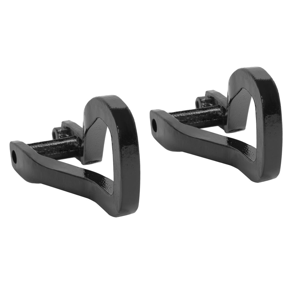 Heavy Duty Front Car Tow Hooks w/ Bolts For GMC Sierra 1500 2019-2026 Black