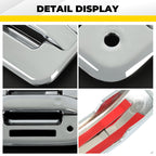 For 2004-2014 Ford F150 4 DR Chrome Handle +Tailgate Handle Covers w/ KeyPad