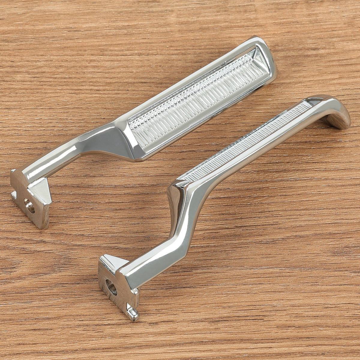 For F-150 F-250 F-350 Bronco 87-96 Chrome Metal Inside Interior Door Handle 2pcs