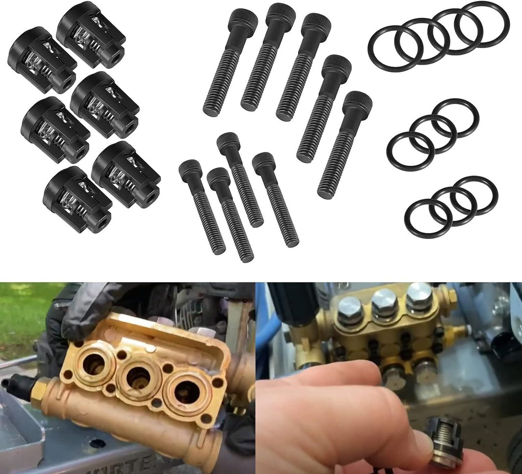 Pressure Washer Pump Valve Check Kit 190591GS Fits for Briggs Stratton Snapper