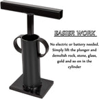 Rock Crusher Frit Maker Glass Breaker Ore Crusher Gold Panning Mining Pulverizer
