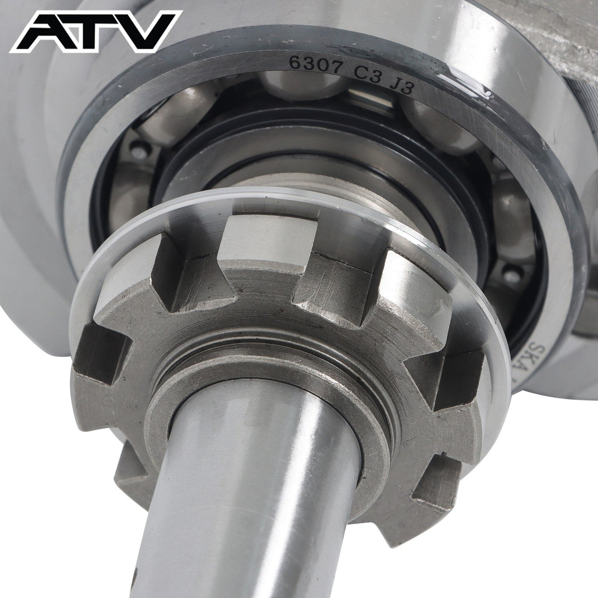 Crankshaft w/Connecting Rod For HISUN 550 4X4 taper ratio 1:7 P015000132000100