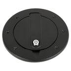 Aluminum Locking Fuel Filler Door Gas Tank Cap Cover For Hummer H3 H3T 2006-2010