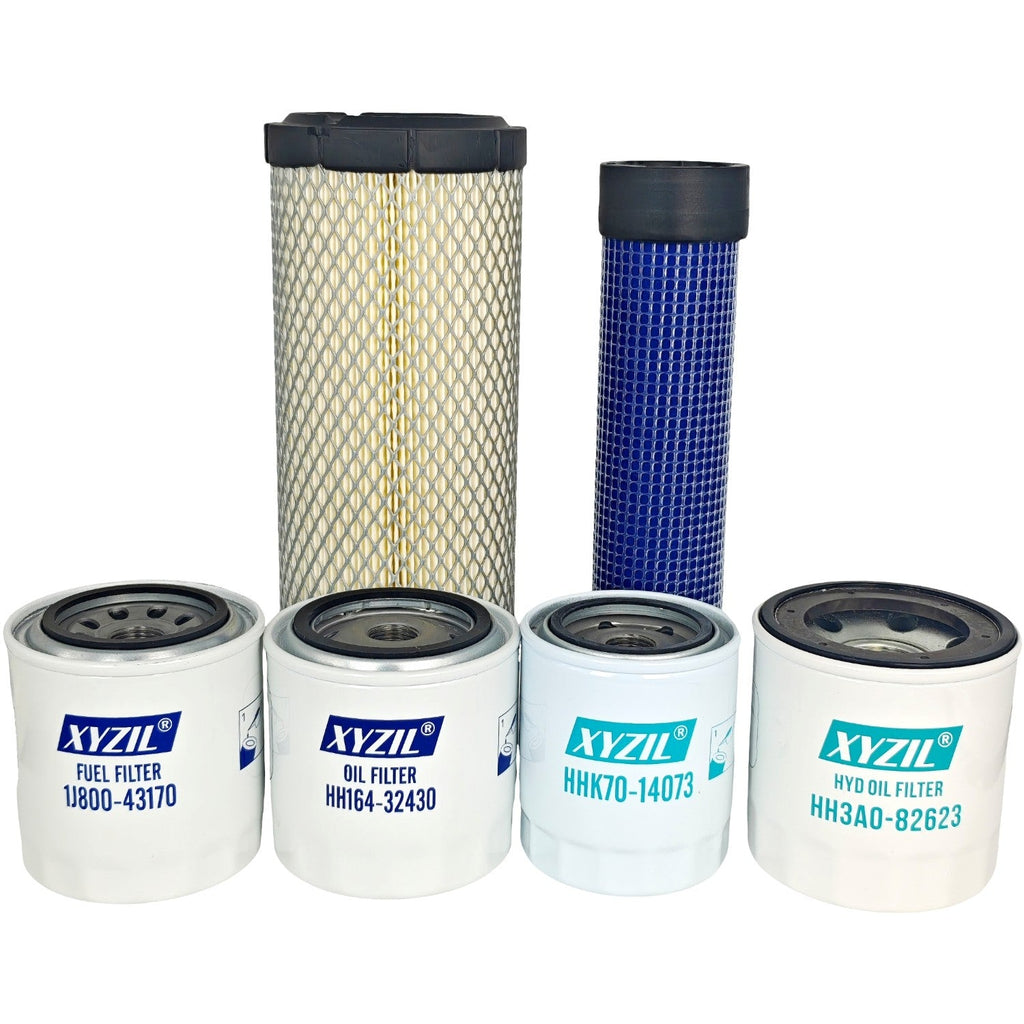 Complete Filter Service Kit for Kubota Tractor L3301 HST L3901 HST Transmission
