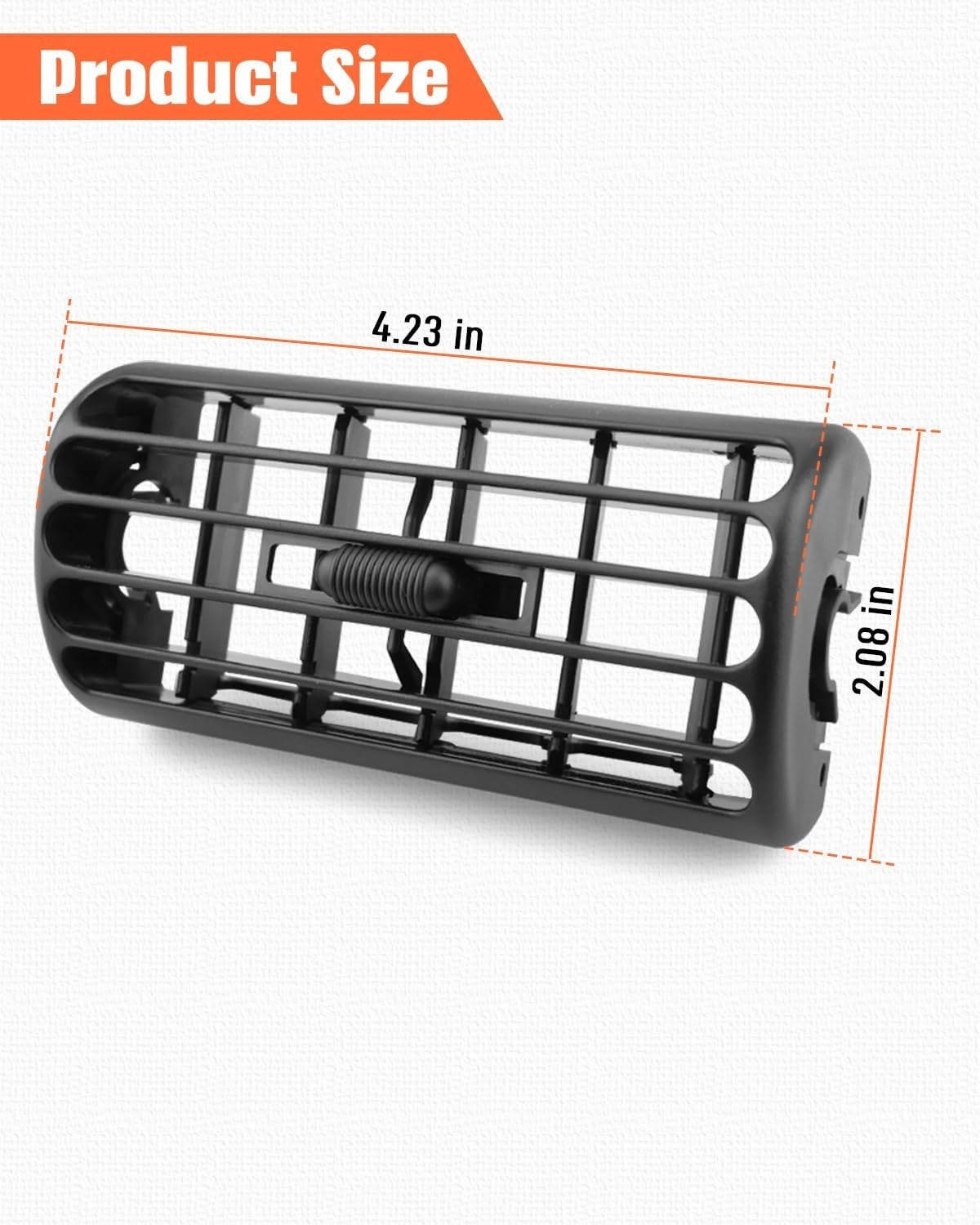 1x Center Dash Air Vent Louver Outlet For Jeep Cherokee XJ 1997-2001 Wrangler TJ