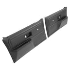 For Chevrolet/ GMC Truck 1977-1980 Inner Door Panels Black Plastic Left+Right