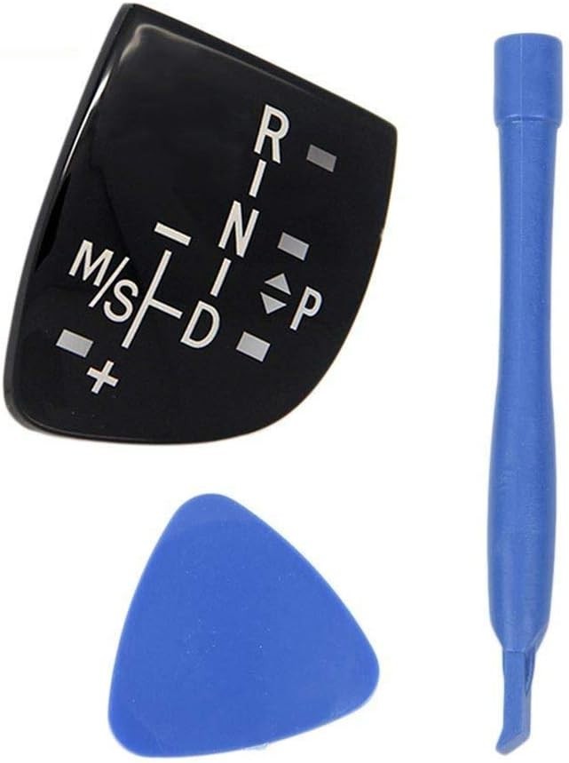 Black Gear Shifter Knob Panel Cover Sticker Trim For BMW F01 F10 F15 F30 F35 F18