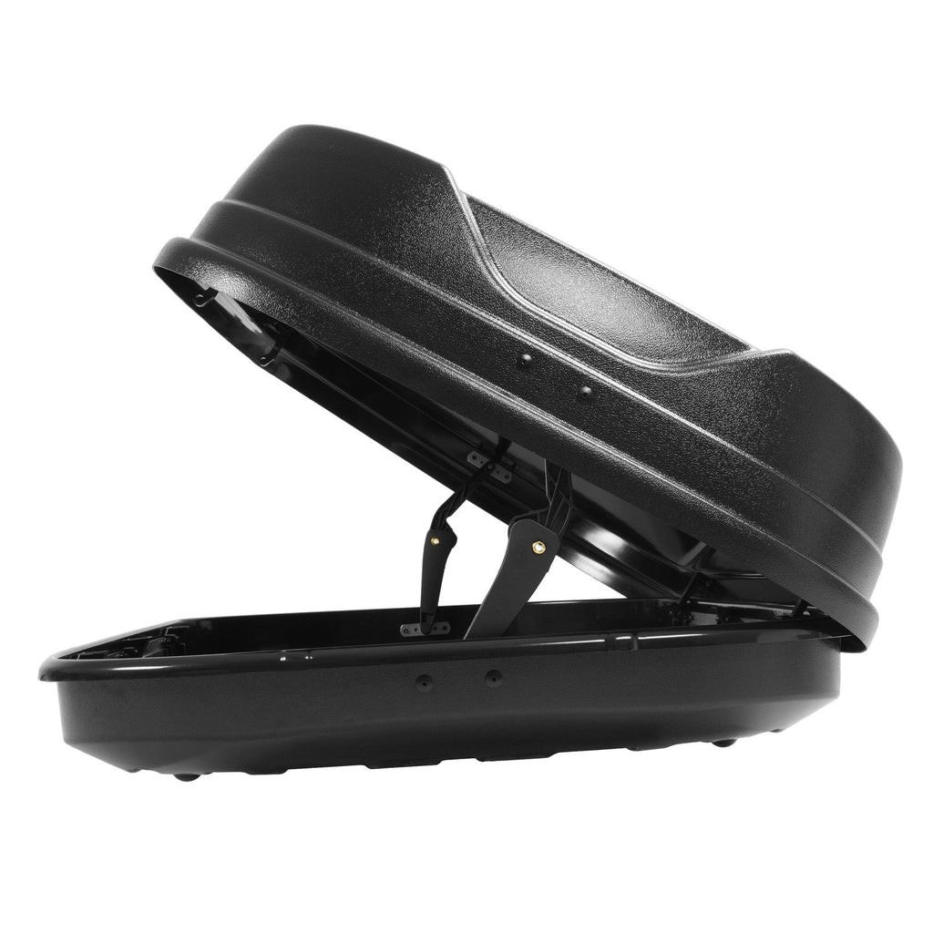 15 Cubic Hard Shell Roof Top Mount Car Storage Travel Luggage Box Cargo Carrier